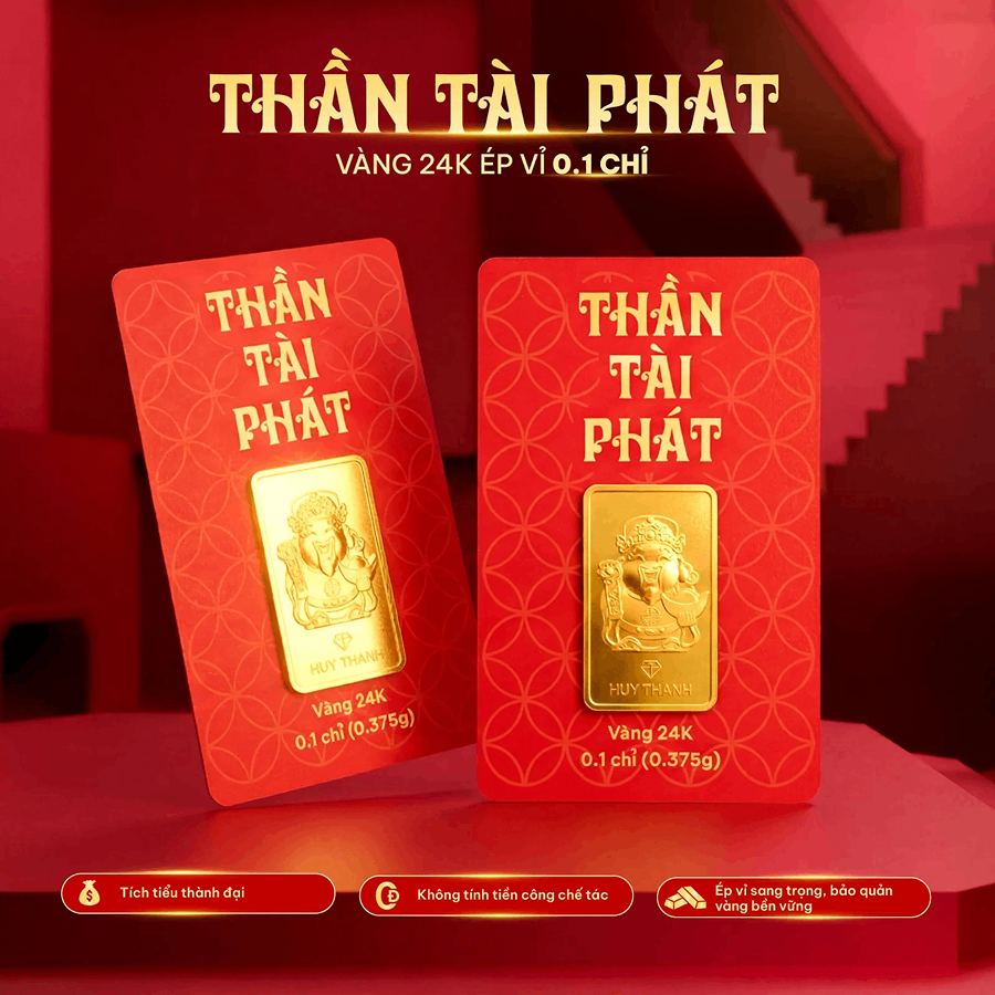 Vàng tích lũy 1 phân