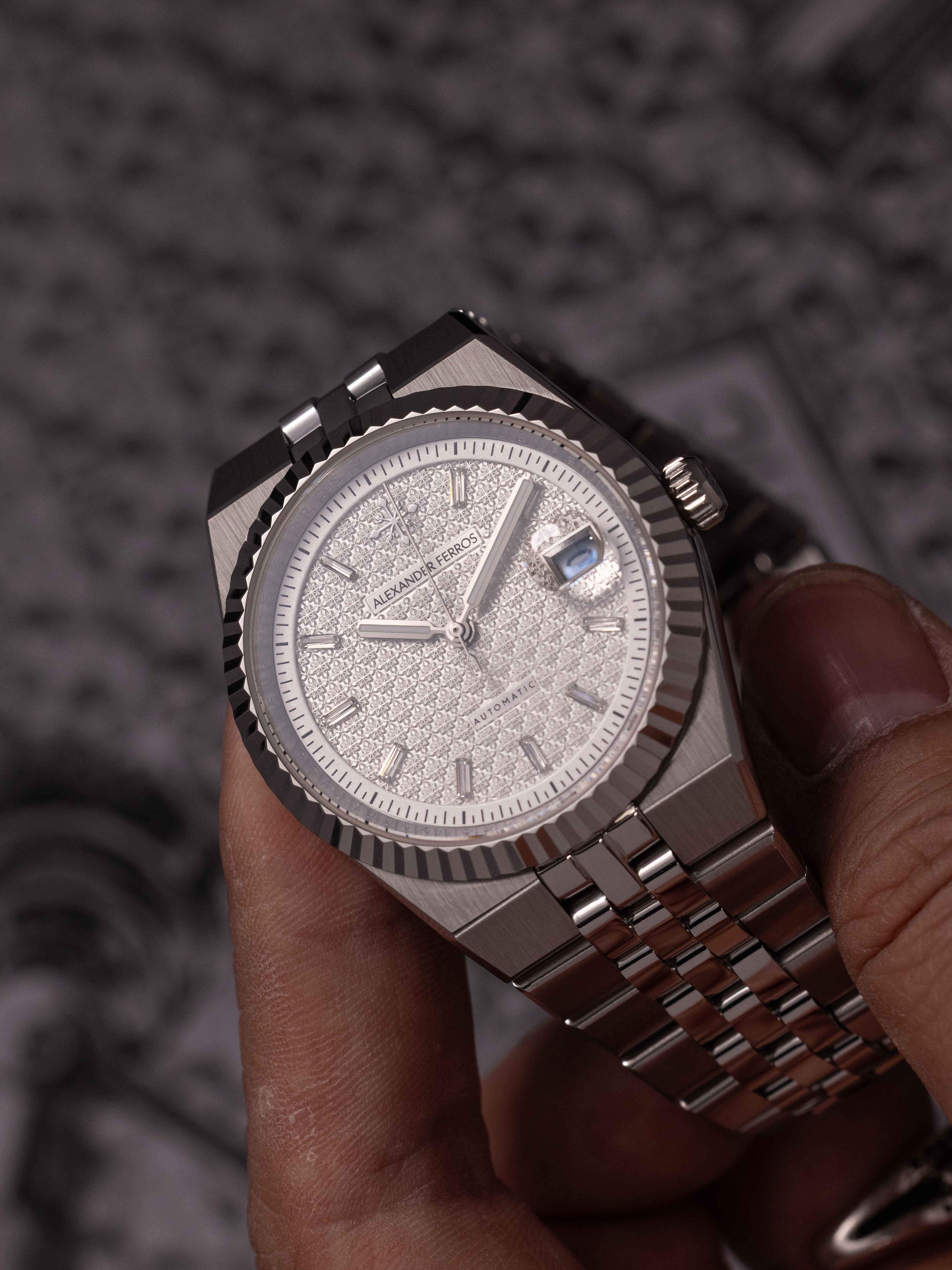 Alexander Ferros 8182S/022 自動巻き 36mm 新品 Alexander Ferros 8182S - Premium Watches | Alexander Ferros