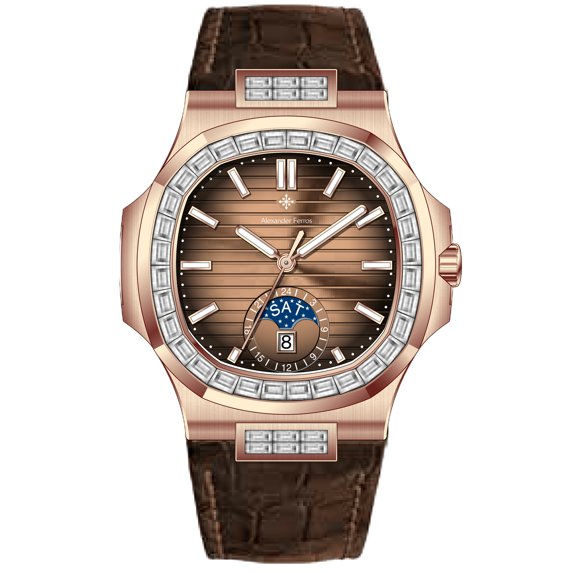Genuine Alexander Ferros 6111 watch