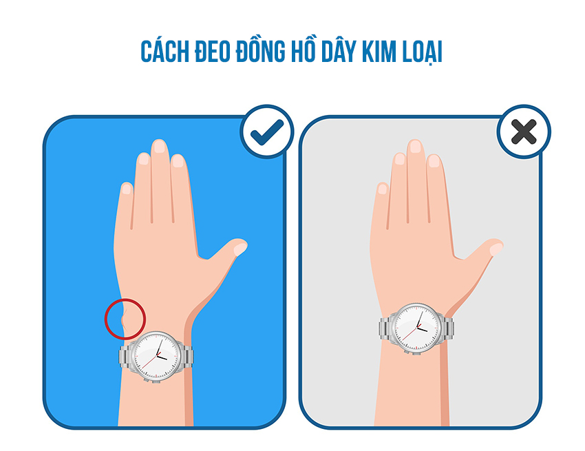 Quy tắc về độ chặt và vị trí đeo