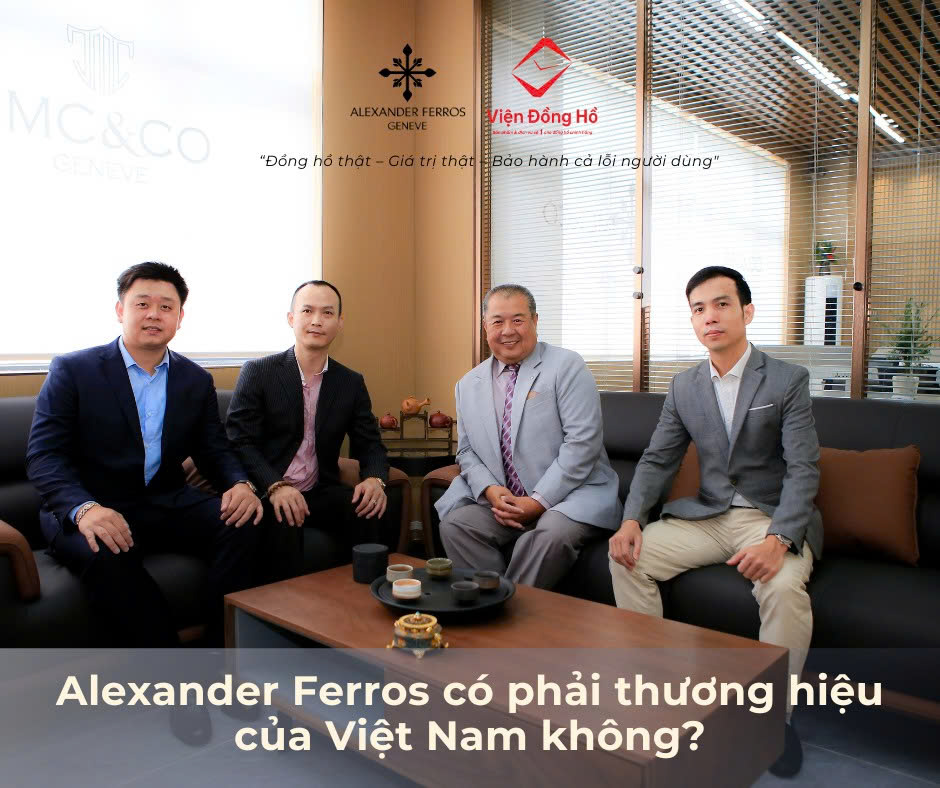 Đôi nét về Alexander Ferros - Thương hiệu đồng hồ chuẩn Thụy Sĩ
